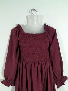 Maroon Dress For Women's