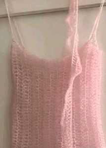 Sheer Crochet Dress