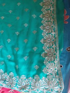 Georgette Saree with stitched blouse 38