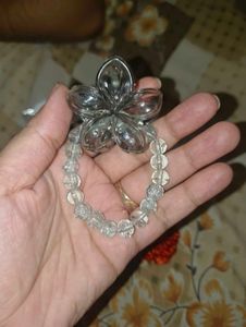 Floral Beaded Bracelet
