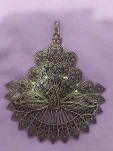 Peacock Pendant Necklace