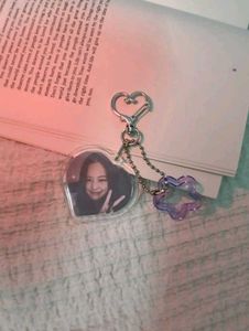 Blackpink Heart &amp; Star Keychain
