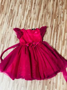 Girls Pink Party Dress new