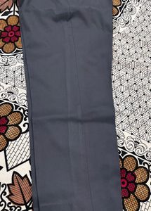 Men's Grey Formal Trousers