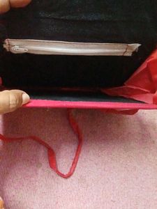 Red &amp; Plaid Crossbody Bag