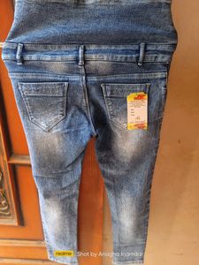 High Waist Jeans New With 5 Button