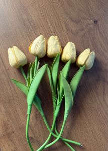 Artificial Yellow Tulips