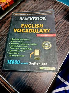 Blackbook English Vocabulary