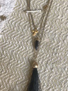 Boho Tassel Pendant Necklace