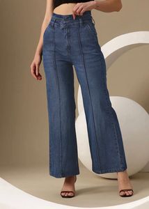 High Waisted Wide Leg Jeans