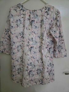Pink western top XXL