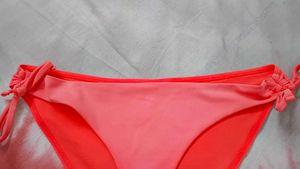 Coral Pink Bikini Bottom