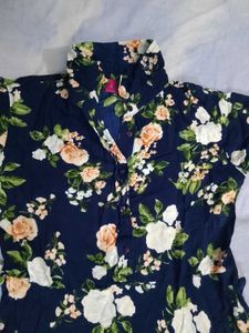 Floral Print Midi Dress