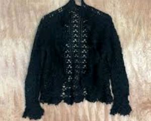 Wool  Black Swater