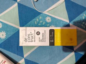 New sunscreen combo with partially used peel