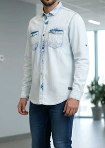 Denim Shirt - Light Wash