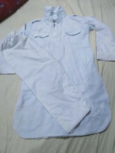 Boys White Ethnic Kurta Set