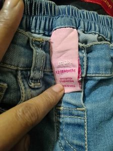 Floral Denim Free one tishart