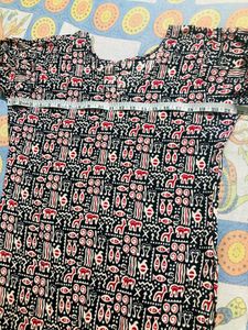 Pure Cotton Jaipuri Printed Kurta
