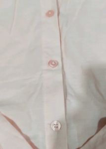 Classic 🔥 Pink Cropped Button-Up Shirt