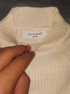 Combo of 3 Kids Ribbed Winter / Sweaters(3-4 years