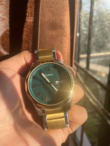 Original Timex Two-Tone Watch with box