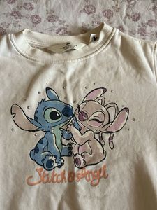 Cream Stitch & Angel Sweatshirt
