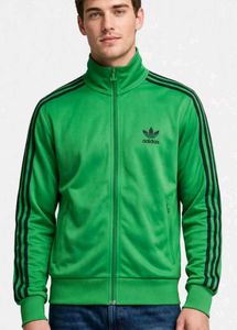 Green Adidas Track Jacket