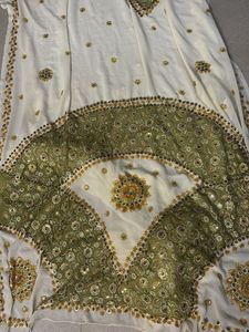 Embroidered Y2K saree