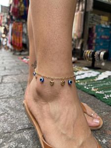 Double Layer Heart Anklet