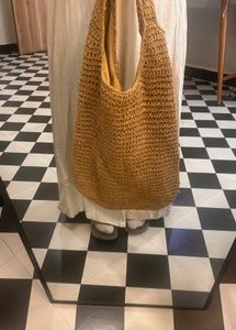 Woven Beach Tote Bag