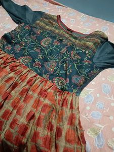 Bohemian Floral Print Kurta