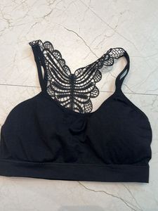 stylish black bra🥳
