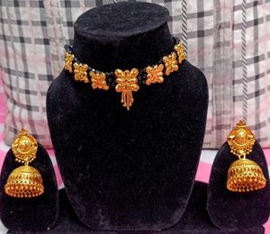 Gold Plated Indian Jewelry Set combo
