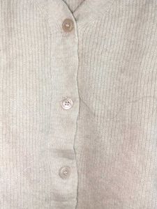 Cozy Cream Knit Cardigan Sweater