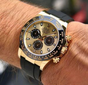 Rolex Daytona Gold & Black Watch