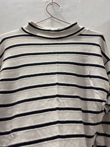 Striped Long Sleeve Top