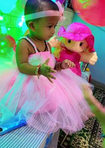 Beautiful Sobar Baby Party Wear Frock