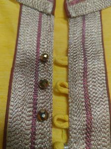 Men's Yellow Kurta