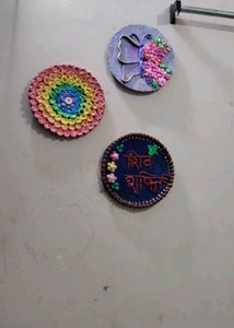 3 Handmade Decorative Wall Hangings