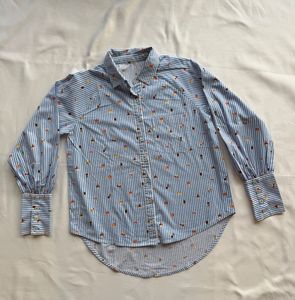 Shirt with Stripe & Icecream Print