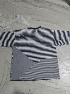 Zudio Striped T-Shirt