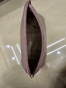 Lilac Zipper Pouch