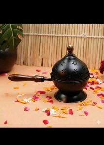 Vintage Black Incense Burner