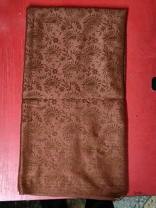 Women’s Brown Paisley Jacquard Shawl – Elegant Win