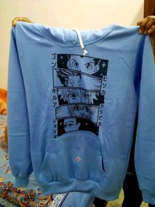 Anime Print Mens Hoodie
