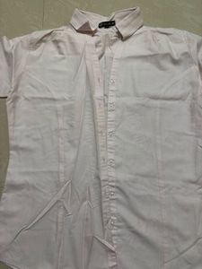 Scale Soft Pink Button-Down Office Shirt