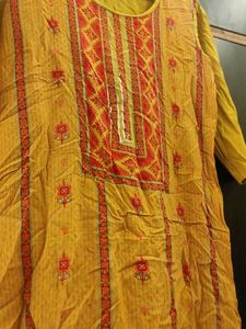 Yellow Kurta