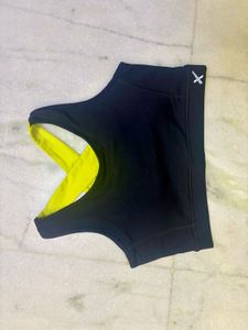 Combo of Black Workout Tights with HRX Active crop
