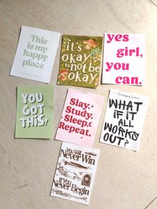 Aesthetic inspirational quote wall posters